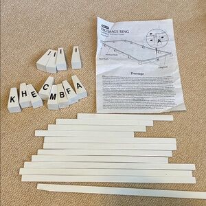 Breyer Dressage Ring Set with Black Letter Markers